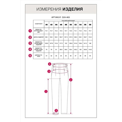 510886 VILATTE Брюки