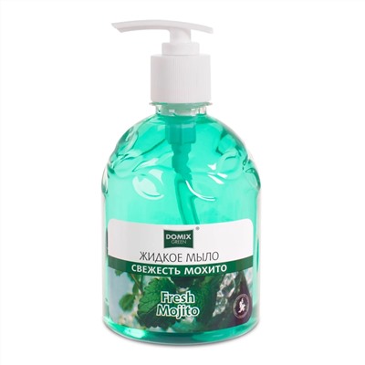 Domix Green Жидкое мыло с дозатором «Свежесть мохито», 500 мл 1417