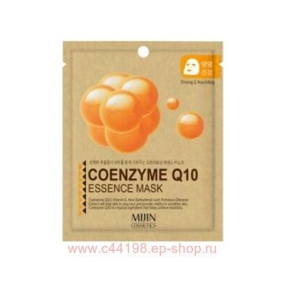 БВ MIJIN Маска для лица тканевая Коэнзим Q10 25г 801976