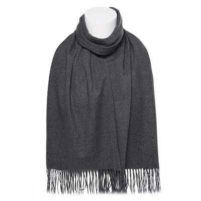 Палантин CY2373 однотонный