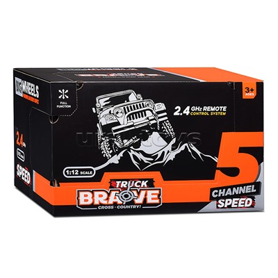 Машина "Монстр автобус" р/у, 27 MHz, в коробке