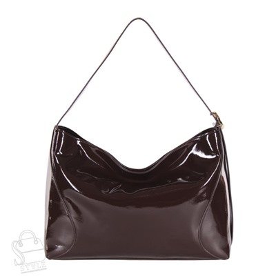 Сумка женская кожаная 1285EC d.chocolate Euro-Col