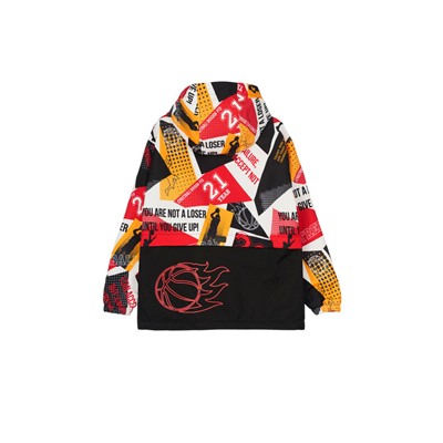 Куртка текстильная с полиуретановым покрытием для мальчиков (ветровка)