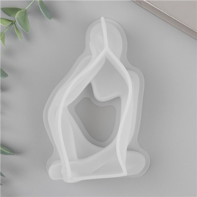 Молд силиконовый «Абстракция. Скучаю» 5×8.8×13.7 см