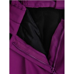 Брюки текстильные с полиуретановым покрытием для девочек