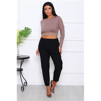 Топ с рукавом 24654 (Капучино)