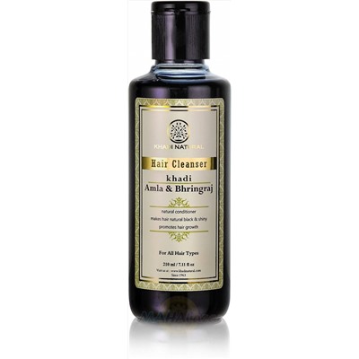 Khadi Natural Шампунь Амла и Бринградж 210мл