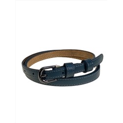 Ремень женский из натуральной кожи, цвет тёмно зеленый