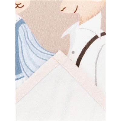 Полотенце Этель «Тепла и любви» 40×73 см, 100% хлопок, саржа 190 г/м²