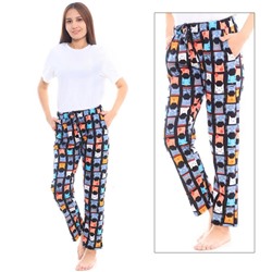 W4452R Женские штаны (кошки)