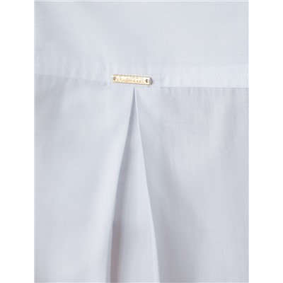 Укороченная блузка из  хлопка