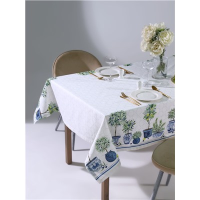 Скатерть «Этель» Olives, 149×110 см, 100% хлопок, репс 210 г/м²