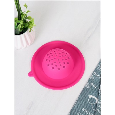 Сито для раковины ситечко 12 см силикон / MKL-077 /уп 300/