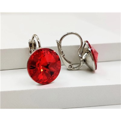 Серьги с кристаллами Swarovski