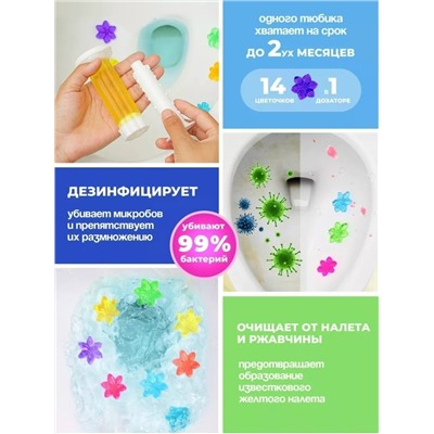 Гель-освежитель для унитаза в шприце #23086738