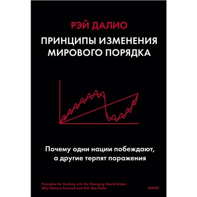 Эксмо Рэй Далио "Принципы изменения мирового порядка. Почему одни нации побеждают, а другие терпят поражение"