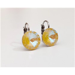 Серьги с кристаллами Swarovski