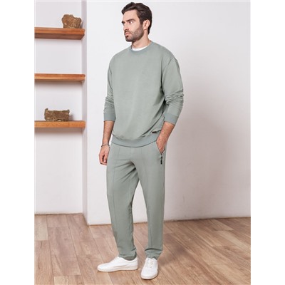 Джемпер из тонкого премиального футера с эластаном