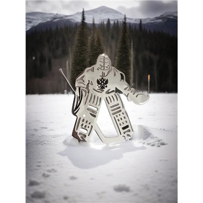 Брошь «Вратарь»