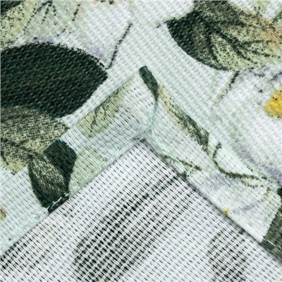 Скатерть «Доляна» Apple flowers, 146×110 см, 100% хлопок, рогожка 164 г/м²