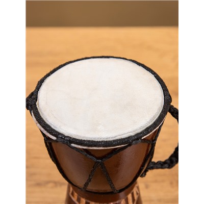 Сувенирный музыкальный инструмент «Барабан Джембе», 8.5×8.5×12 см, МИКС