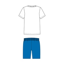 Комплект трикотажный для мальчиков: фуфайка (футболка), шорты