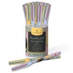 Ручка шариковая масляная 0.7мм "Double Soft. LOREX TAROT" синяя LXOPDS-TRT (256427) LOREX