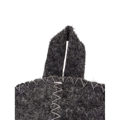 Шапка для бани и сауны «С Новым Годом!», полиэфир 70%, шерсть 30%, «Добропаровъ»