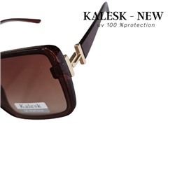 Очки солнцезащитные Kalesk, женские, коричневые, 31092А-1043 62, арт.219.053