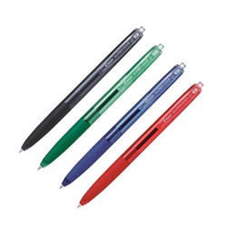 Ручка автоматическая шариковая масляная 0.7мм "Super Grip" BPGG-8R-F (L) синяя (735669) Pilot