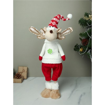 Новогоднее украшение Олень / AW-102 /уп 48/