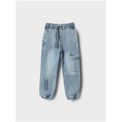 Брюки текстильные джинсовые для мальчиков