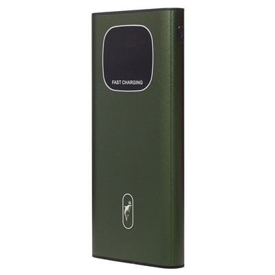 Внешний аккумулятор SKYDOLPHIN SP30 10000mAh Micro/Type-C/USB*2 (green)