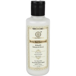 Khadi Natural Кондиционер для волос "Шикакай + Мед" (без парабенов и СЛС) 210мл