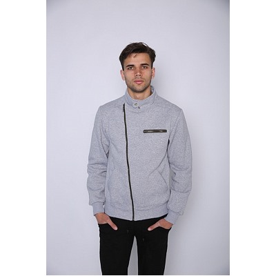 Куртка ТРЕНД серый меланж