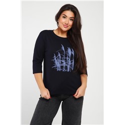 Лонгслив 103ЛЖ (Темно-синий)