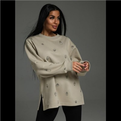 Свитшот женский Зара (Бежевый)