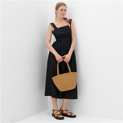 Сарафан женский MINAKU: Casual Collection, чёрное, размер 48