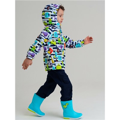 Куртка текстильная с полиуретановым покрытием для мальчиков (ветровка)