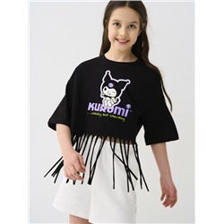 Джемпер трикотажный для девочек (футболка)