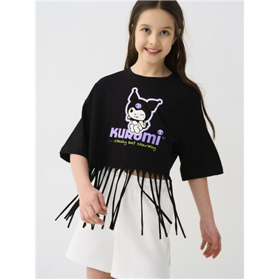 Джемпер трикотажный для девочек (футболка)