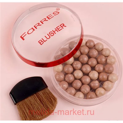 Farres Румяна для лица шариковые тон 02 нюдовый букет 2046