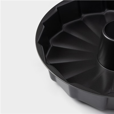 Форма для выпечки «Немецкий кекс. Долька», 29×5 см, антипригарное покрытие, серый