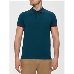 Джемперы DIWARI MD 944 Футболка-поло с контрастной отделкой