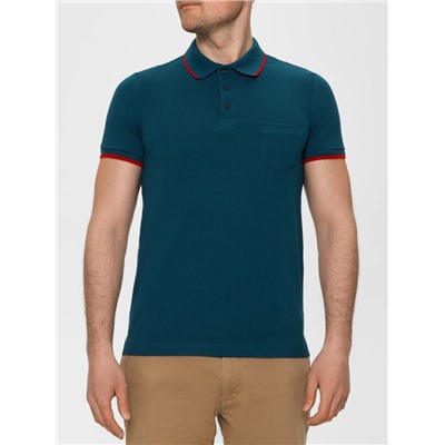 Джемперы DIWARI MD 944 Футболка-поло с контрастной отделкой