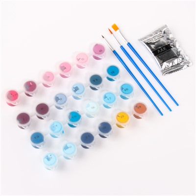 Картина по номерам на холсте с подрамником «Сакура», 40×50 см