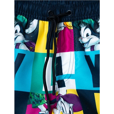 Шорты текстильные плавательные для мальчиков, средней длины