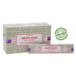 SATYA Бангалор Ароматические палочки White Sage (15г.*12уп)
