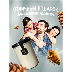 Мед-суфле с кедровой живицей 0,5 кг.