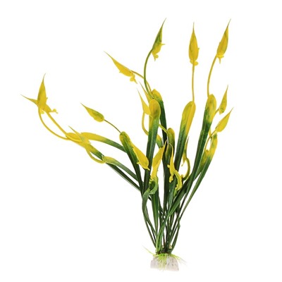 Набор растений искусственных для аквариума (2 шт.), 24 см